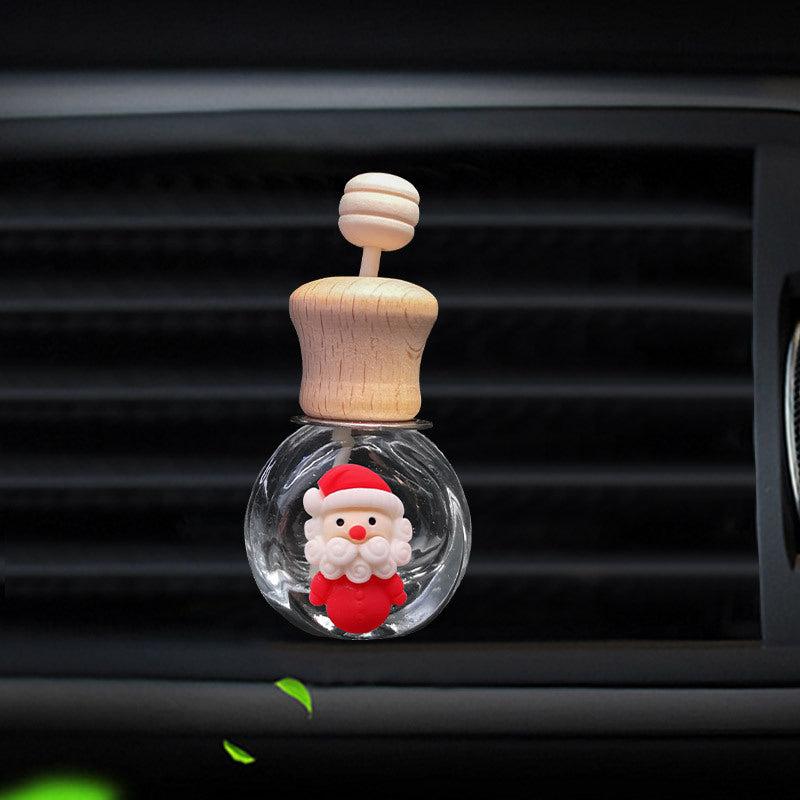 Cartoon Christmas Car Outlet Perfume Bottle - Empty Glass Bottle