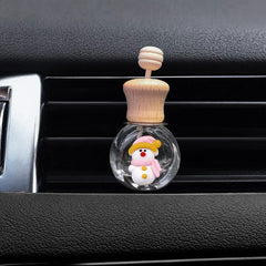 Cartoon Christmas Car Outlet Perfume Bottle - Empty Glass Bottle
