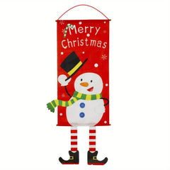 Christmas Flag Hanging Decorations for Malls and Bars