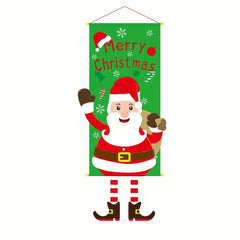 Christmas Flag Hanging Decorations for Malls and Bars