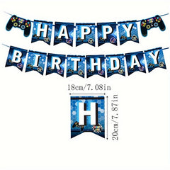 Gamepad Theme Birthday Party Balloon Set