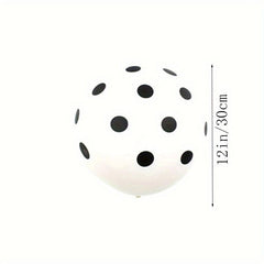 Panda Party Decoration Set: Flags, Balloons, Round Balls, Ribbon - 70pcs