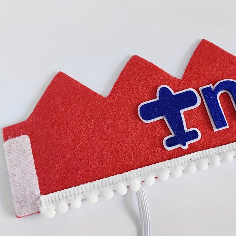 Aeroplane 1st Birthday Party Hat Photo Props
