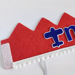 Aeroplane 1st Birthday Party Hat Photo Props