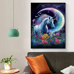 Unicorn Pattern Canvas Painting Poster for Home Wall Decoration