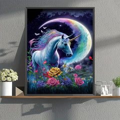Unicorn Pattern Canvas Painting Poster for Home Wall Decoration