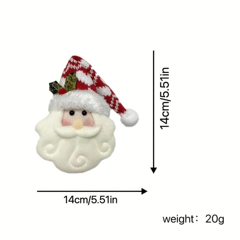 Knitted Santa Claus Ornaments Christmas Tree Decorations