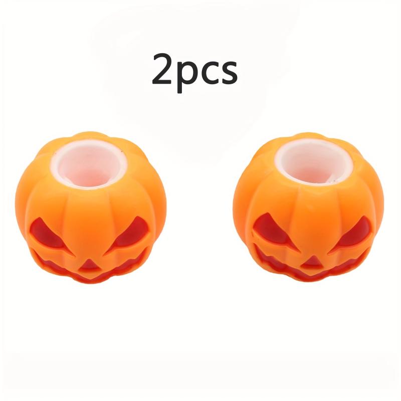 2pcs Halloween Pumpkin Squeezing Ghost Toy Decompression Gift