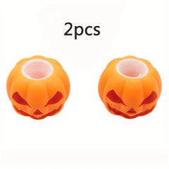 2pcs Halloween Pumpkin Squeezing Ghost Toy Decompression Gift