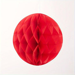 Christmas Party Decoration Set - Non-woven Bra Flag Paper Bouquet Honeycomb Ball