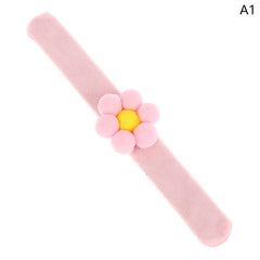 Macaron Colored Pop Ring Bracelet Hair Ring Wristband