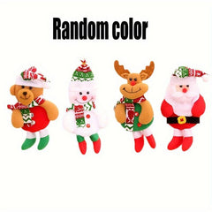 Christmas Hanging Ornaments Reindeer Decor Santa Snowman Elk Bear
