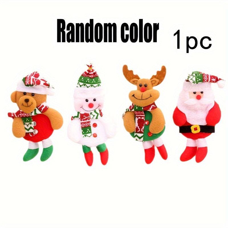 Christmas Hanging Ornaments Reindeer Decor Santa Snowman Elk Bear