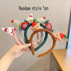 Christmas Party Headbands Costume Hair Hoop Photo Prop Booth Headbands