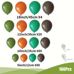 Dinosaur Balloons Garland Kit for Party Decorations