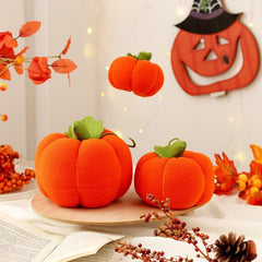 Halloween Pumpkin Plush Toy Decoration for Home Party