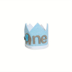 Elephant 1st Birthday Crown Party Hat for Photo Props