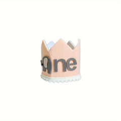 Elephant 1st Birthday Crown Party Hat for Photo Props