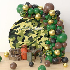 Military Soldier Theme Balloon Arch 113pcs