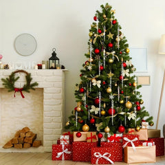 12pcs Transparent Ice Strip Hanging Acrylic Ice Strip Christmas Tree Decoration