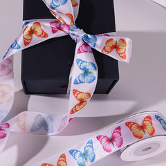 Colorful Bow Gift Wrapping Satin Ribbon 5m Roll