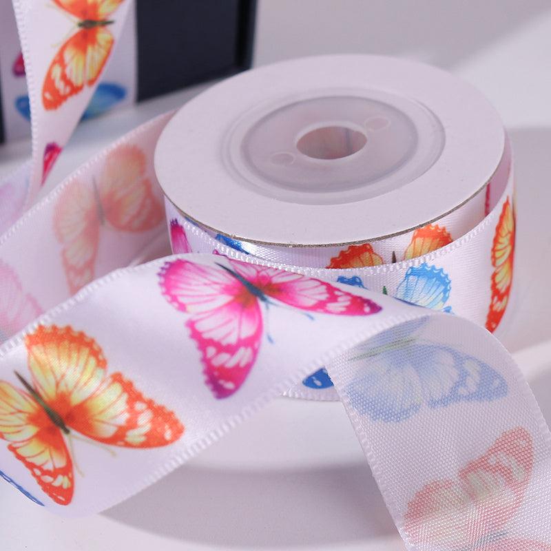 Colorful Bow Gift Wrapping Satin Ribbon 5m Roll