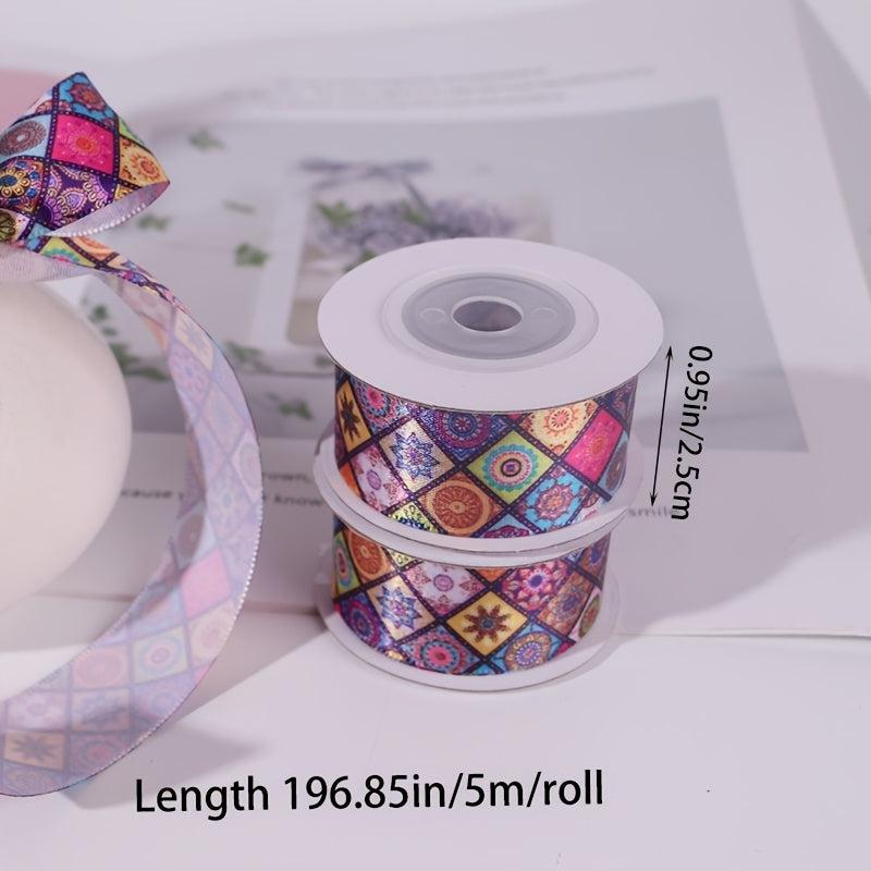 98inch Ethnic Gift Wrapping Ribbon Roll