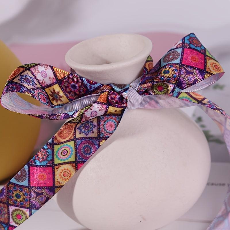 98inch Ethnic Gift Wrapping Ribbon Roll