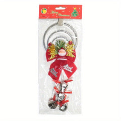 Santa Claus Wind Chime Christmas Bell Home Decoration Pendant