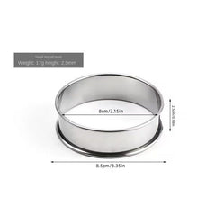 Stainless Steel Biscuit Mold Cake Mold Dumpling Skin Cutting Mold
