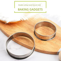 Stainless Steel Biscuit Mold Cake Mold Dumpling Skin Cutting Mold