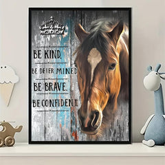 Horse Pattern Canvas Painting Poster Print For Home Wall Decoration Art