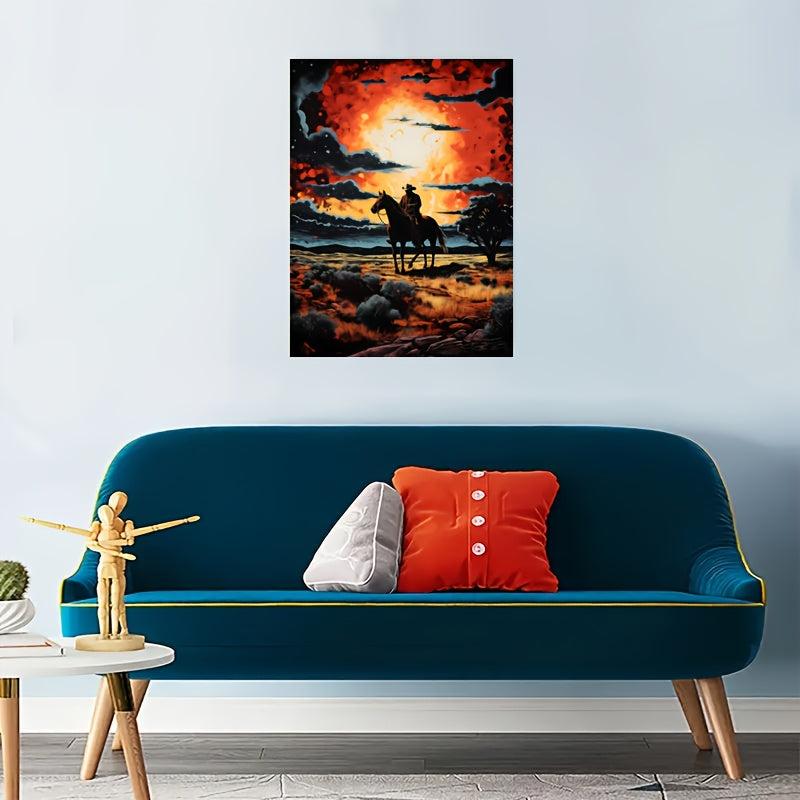 Western Style Canvas Painting for Living Room Bedroom Decoration