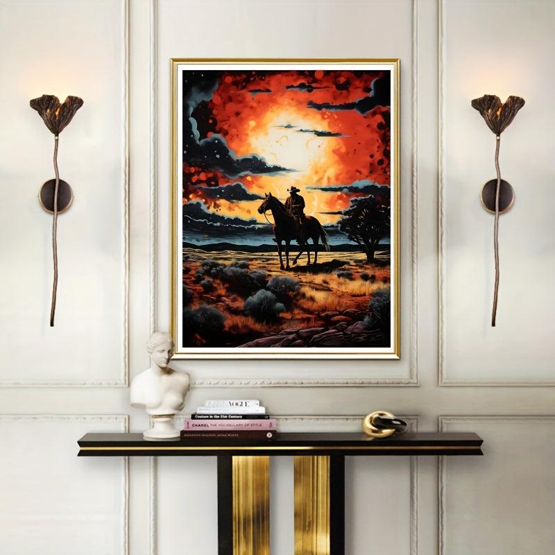 Western Style Canvas Painting for Living Room Bedroom Decoration
