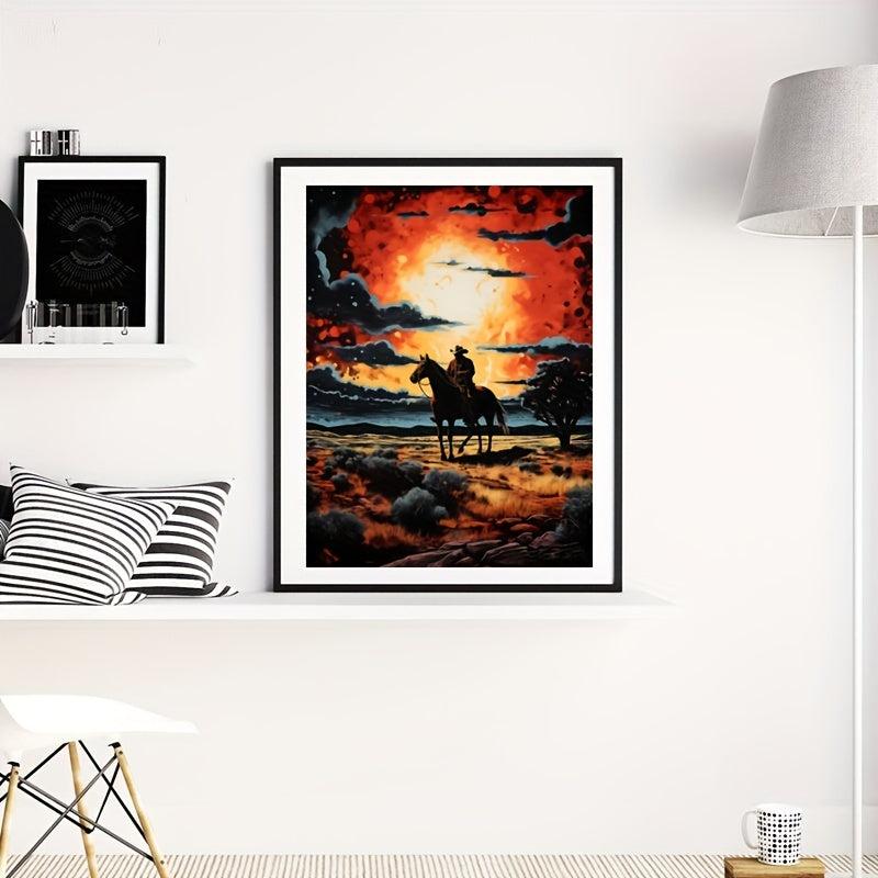 Western Style Canvas Painting for Living Room Bedroom Decoration