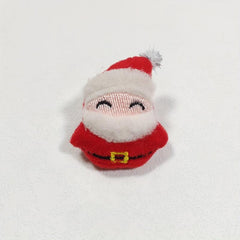 Christmas Plush Brooch - Santa Claus & Christmas Tree Accessory
