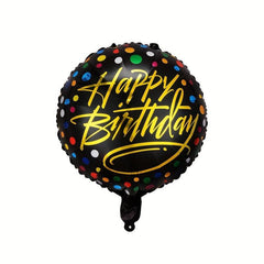 7pcs 45 Dot Aluminum Film Balloon Party Decoration