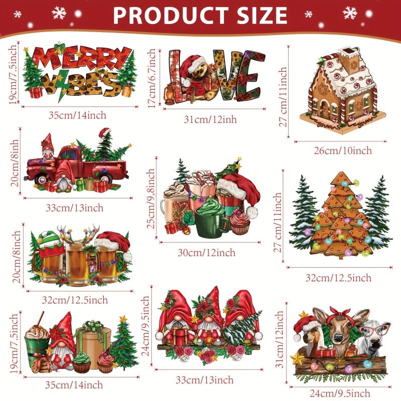 Christmas Door Curtains Decoration Large Holiday Door Hanging