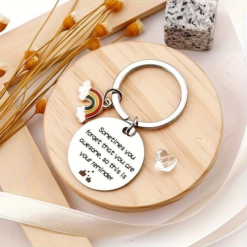 Stainless Steel Keychain Female Gift Birthday Christmas