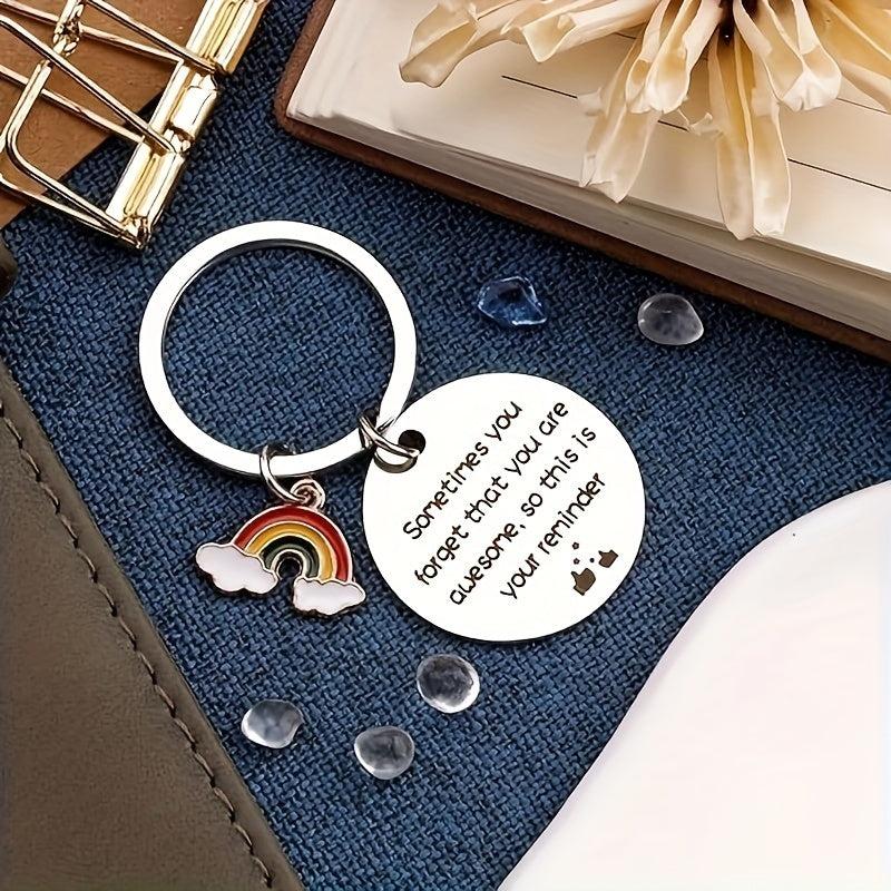 Stainless Steel Keychain Female Gift Birthday Christmas