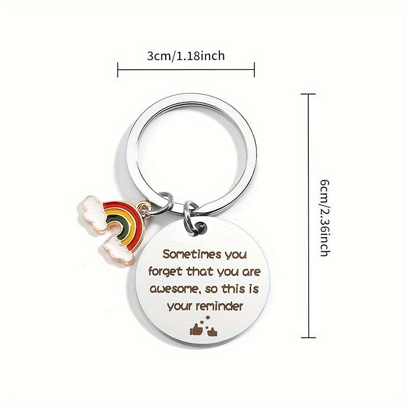 Stainless Steel Keychain Female Gift Birthday Christmas