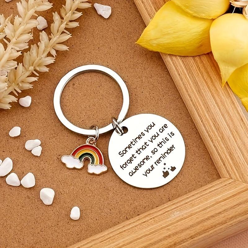 Stainless Steel Keychain Female Gift Birthday Christmas