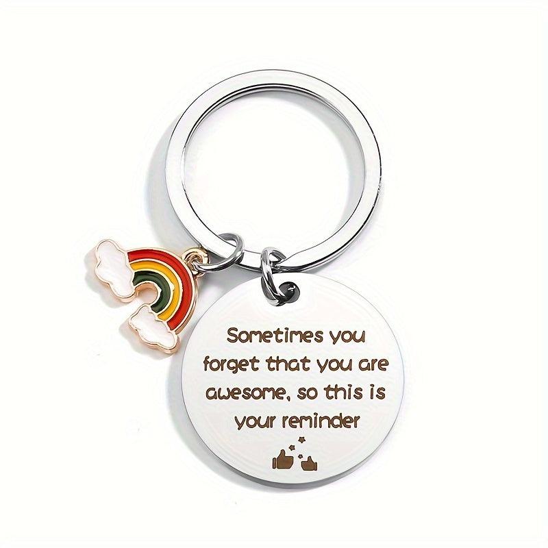 Stainless Steel Keychain Female Gift Birthday Christmas