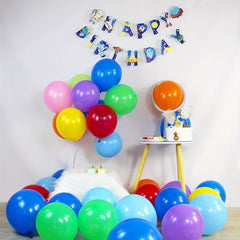 Rainbow Balloon Arched Set Colorful Party Balloon Wreath
