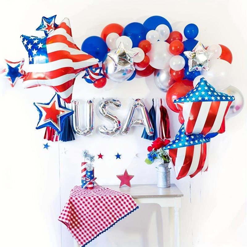 140pcs Red Balloon Wreath Set with Confetti Balloons for Parties