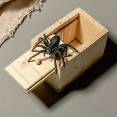 Wooden Bug Box Prank Toy - Perfect for Christmas
