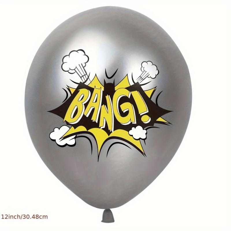 12pcs Birthday Theme Balloons Party Decoration Latex Balloons