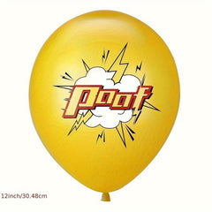 12pcs Birthday Theme Balloons Party Decoration Latex Balloons