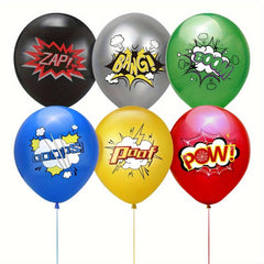 12pcs Birthday Theme Balloons Party Decoration Latex Balloons