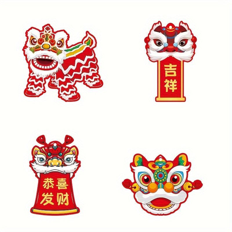 20pcs Lion Dance Year Party Hanging Ornaments